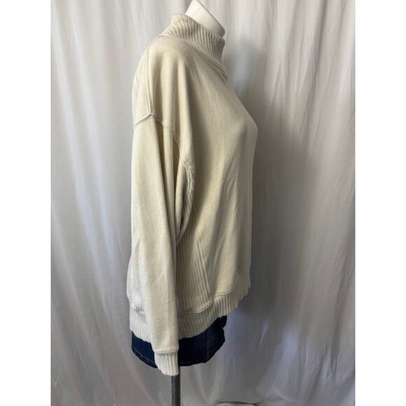 Aerie Oversized Knit Turtleneck Blouse - Size XS - Picture 7 of 8